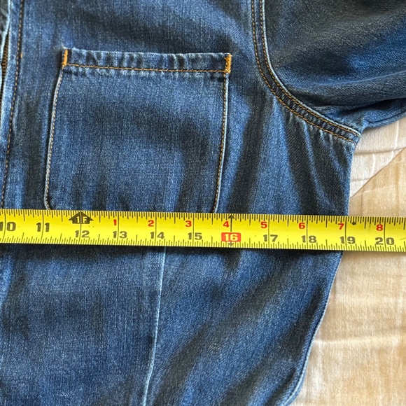 Free People Denim Jumpsuit - Picture 7 of 9